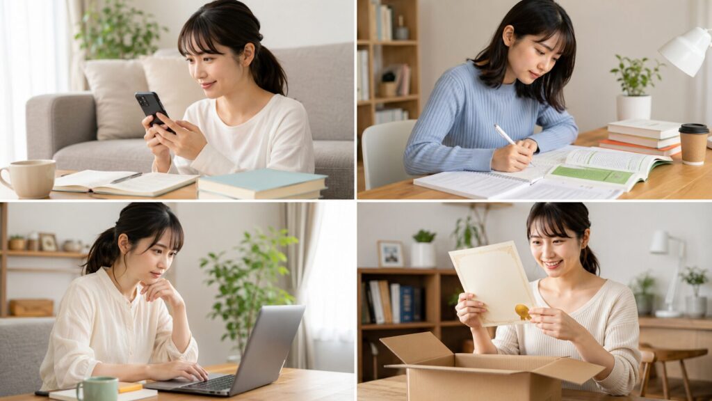 フォーミーとユーキャンの料金体系や総額を比較するイメージ